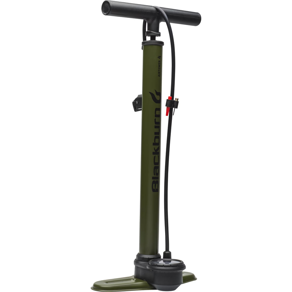 Blackburn Air Tower Bomba de Piso para Bicicleta de 4 con Base de Calibre de 2 3/8"
