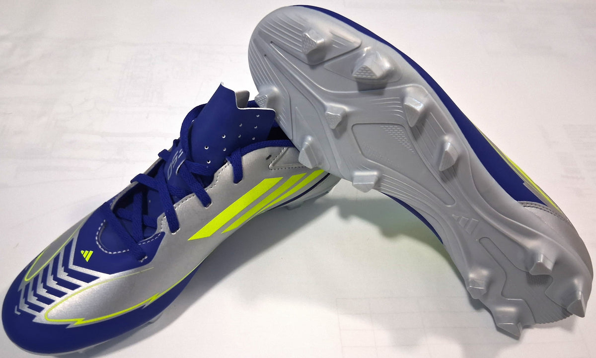 Adidas F50 Club FG/MG Messi – Tacos de Fútbol Hombre – Talla US 11 – Hecho en Cambodia