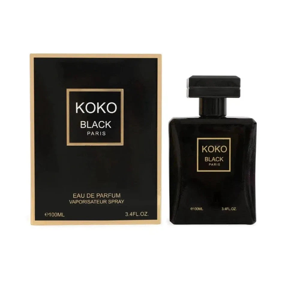 Koko Black Paris Eau de Parfum for Women – Vaporisateur Spray, 100 ml / 3.4 fl.oz.