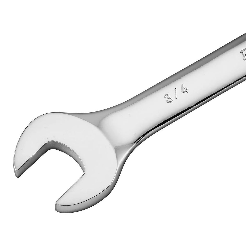 Pittsburgh 7-Piece SAE Ratcheting Combo Wrench Set – 72-Tooth, Triple Chrome, ANSI