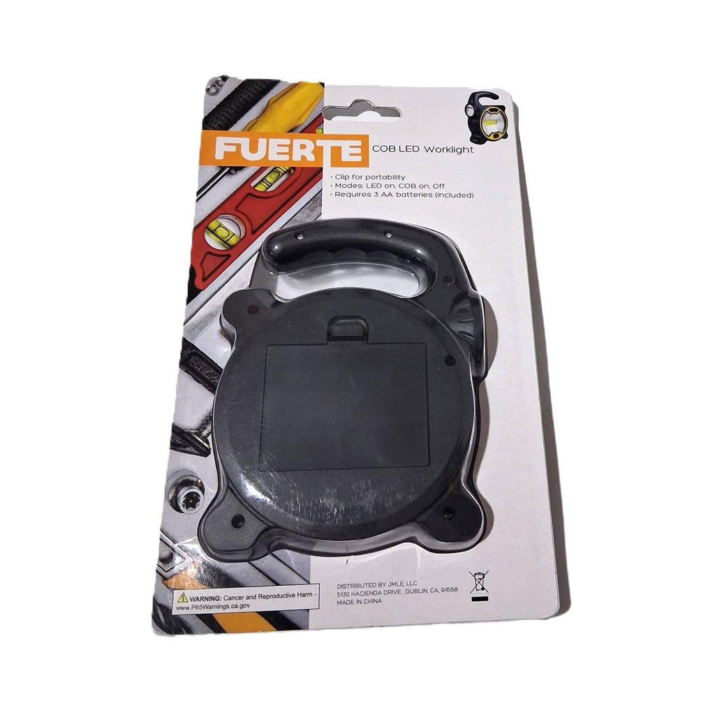 Luz de Trabajo COB LED Fuerte 250 Lúmenes – Clip Portátil | Baterías Incluidas