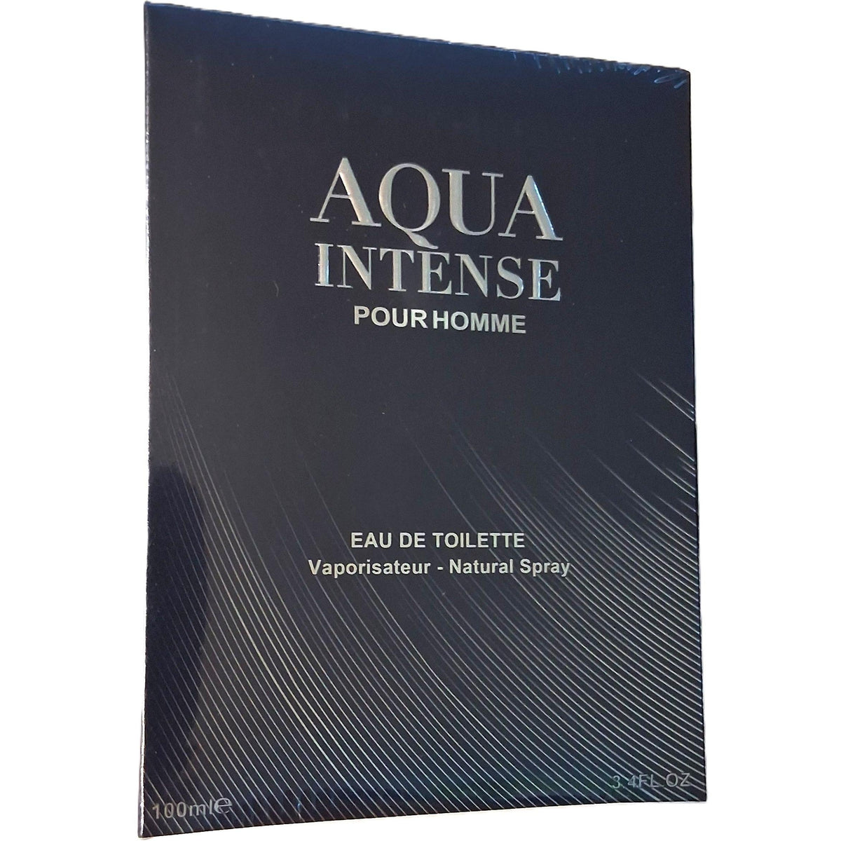 AQUA INTENSE POUR HOMME-EAU DE TOILETTE-VAPORISATEUR-NATURAL SPRAY-100 ML 3.4 FL.OZ.