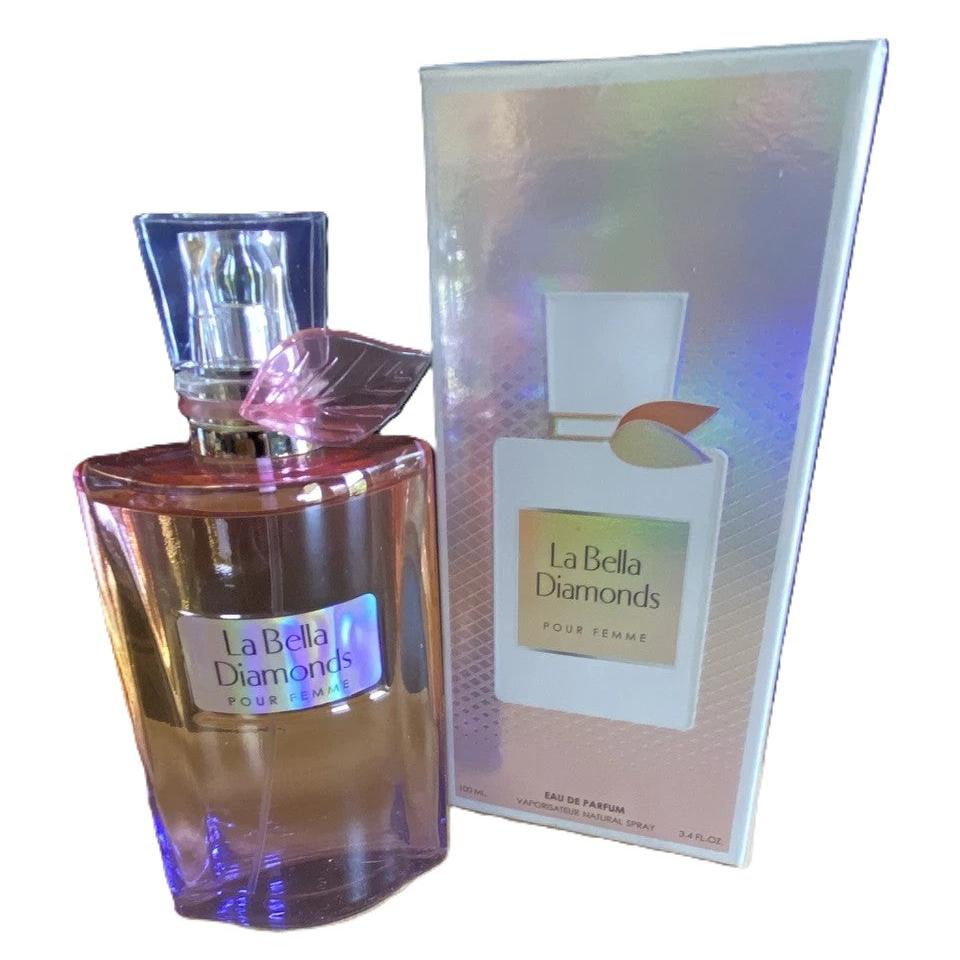 La Bella Diamonds Pour Femme Eau de Parfum – Natural Spray, 100 ml / 3.4 fl.oz.