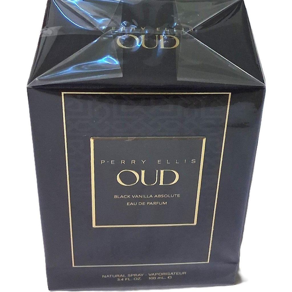 Perry Ellis Oud Black Vanilla Absolute Eau de Parfum – Natural Spray, 100 ml / 3.4 fl.oz.
