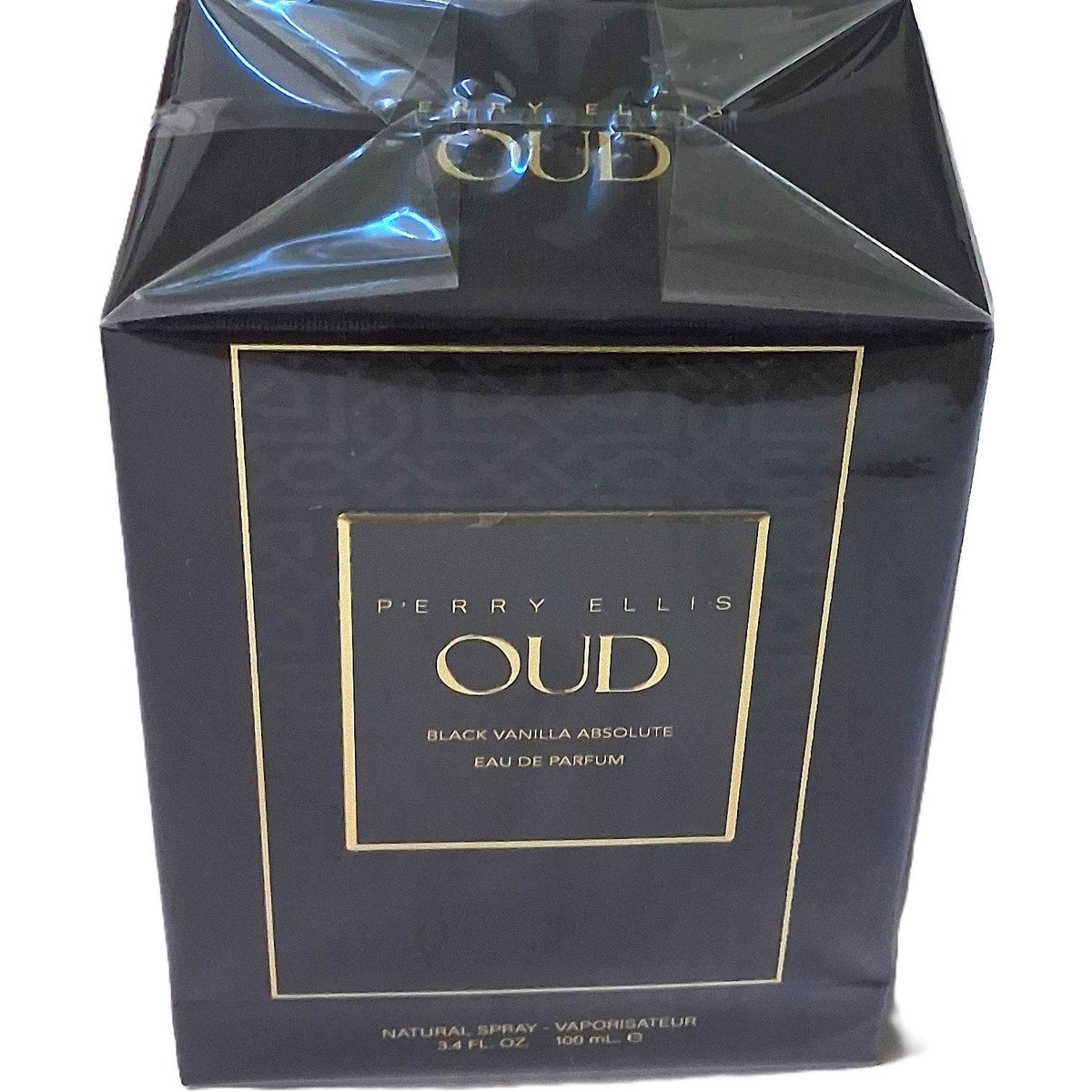 Perry Ellis Oud Black Vanilla Absolute Eau de Parfum – Natural Spray, 100 ml / 3.4 fl.oz.