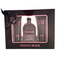 Velence Black Gift Set for Men – Eau de Parfum 110 ml + Shower Gel 90 ml + Body Lotion 90 ml