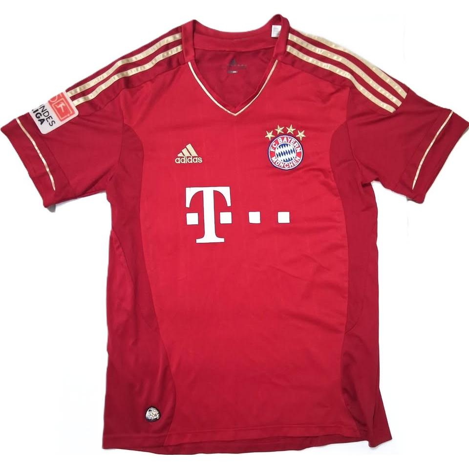 Camiseta Bayern Munich 2011-12 – Mario Gómez #33 – Adidas Climacool – Talla L