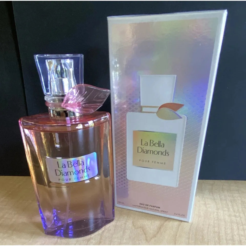 La Bella Diamonds Pour Femme Eau de Parfum – Natural Spray, 100 ml / 3.4 fl.oz.
