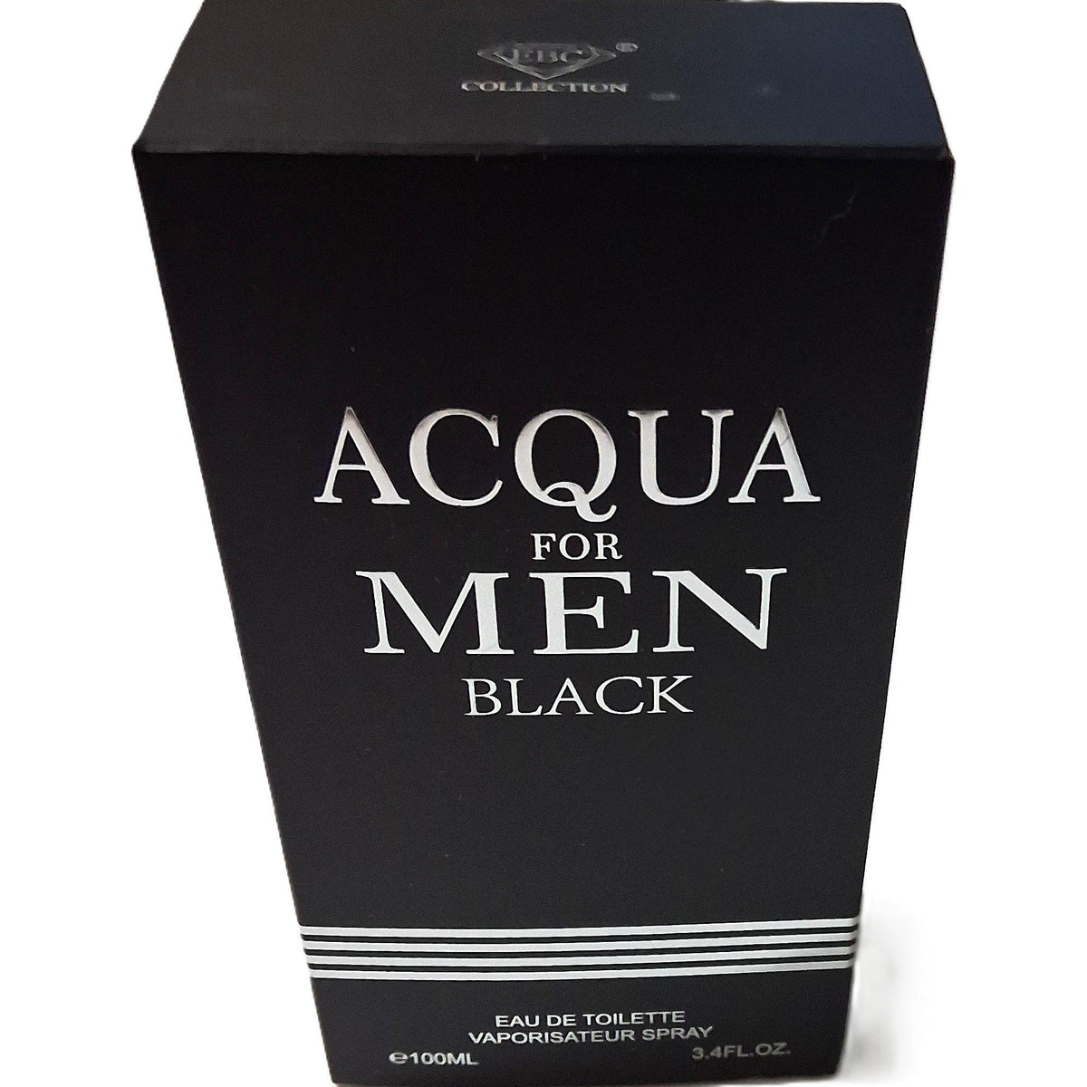 Acqua for Men Black Eau de Toilette – Natural Spray, 100 ml / 3.4 fl.oz.