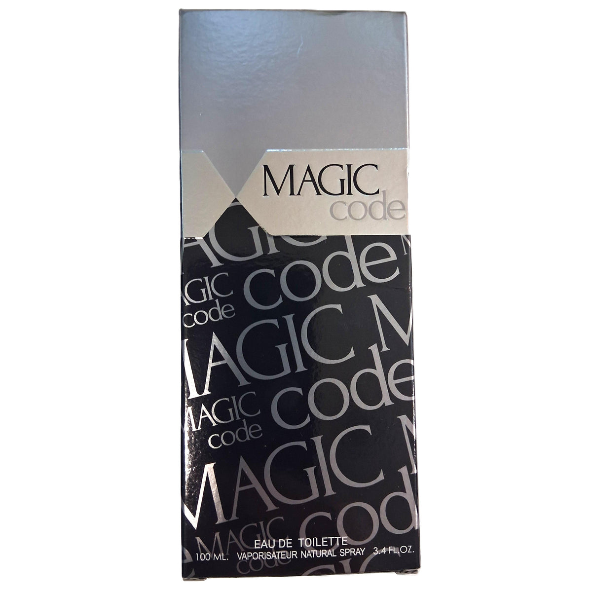 Magic Code Eau de Toilette for Men – Natural Spray, 100 ml / 3.4 fl.oz.