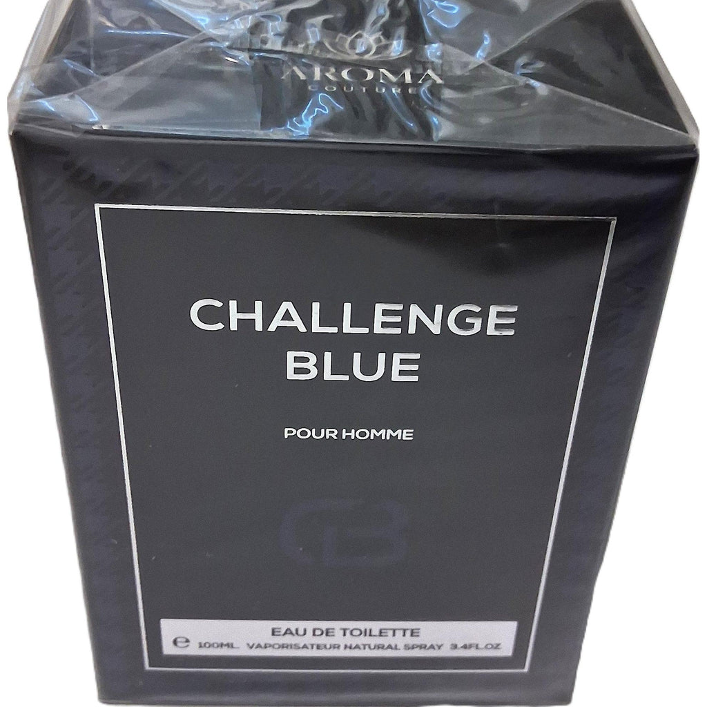Challenge Blue Pour Homme Eau de Toilette – Natural Spray, 100 ml / 3.4 fl.oz.