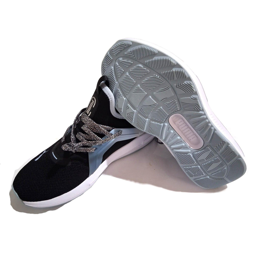 Puma Softride Enzo Evo – Tenis Running Hombre Negro/Azul Acero/Blanco – Talla US 7