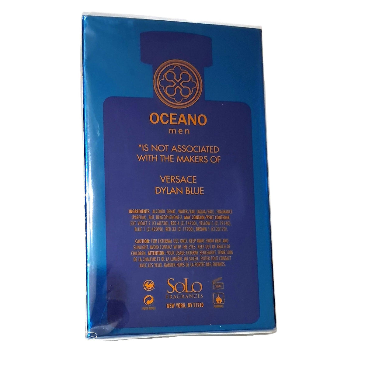 Oceano Men Eau de Toilette – Natural Spray, 100 ml / 3.4 fl.oz.