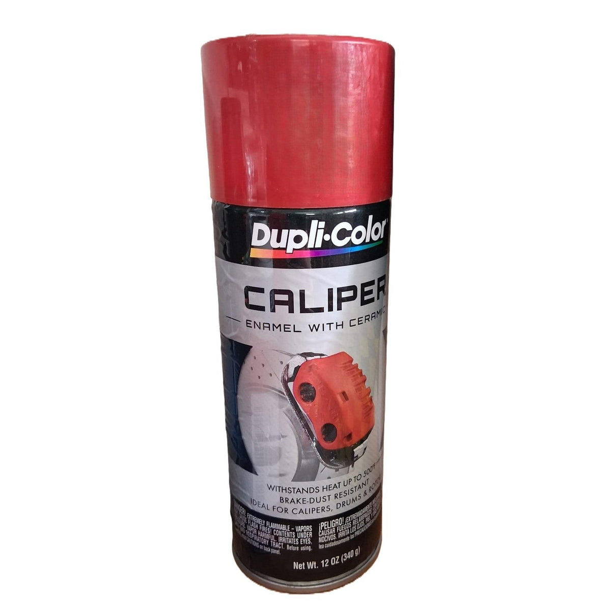 Dupli-Color Pintura para Caliper Esmalte con Ceramica Rojo 12 oz 340g | Caliper Enamel with Ceramic.