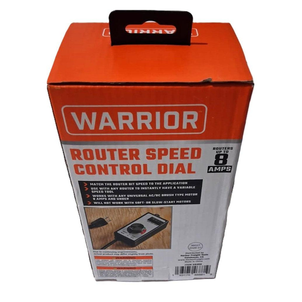 Warrior Router Speed Control Dial – 120V, 8 Amps, Variable Speed Converter