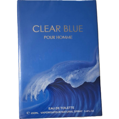 Clear Blue Pour Homme Eau de Toilette – Natural Spray, 100 ml / 3.4 fl.oz.