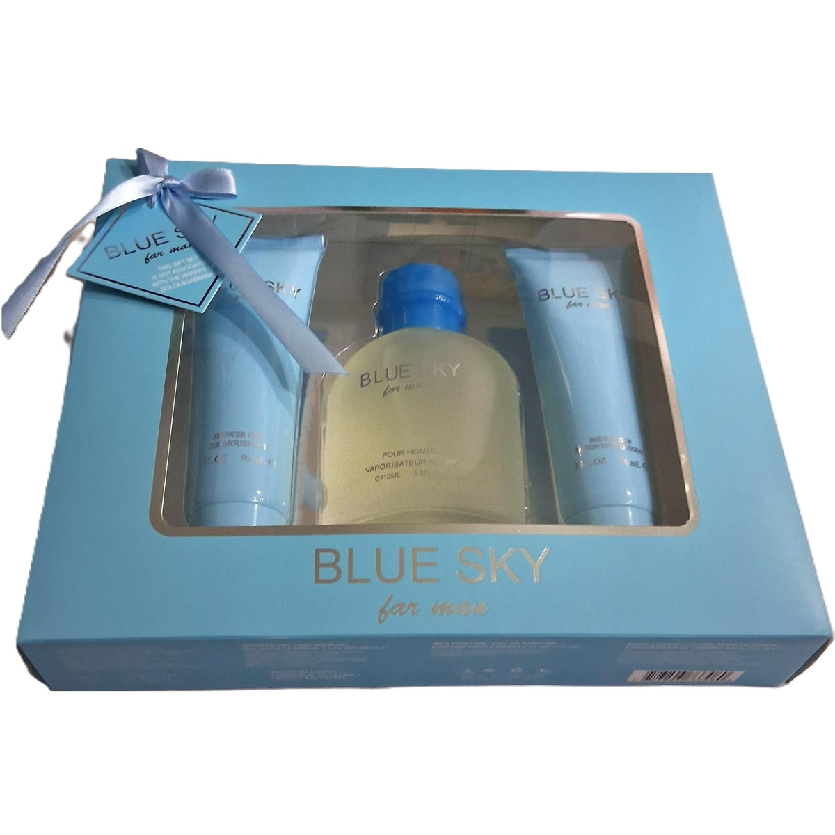 Blue Sky for Man Gift Set – Eau de Parfum 110ml + Body Lotion + Shower Gel