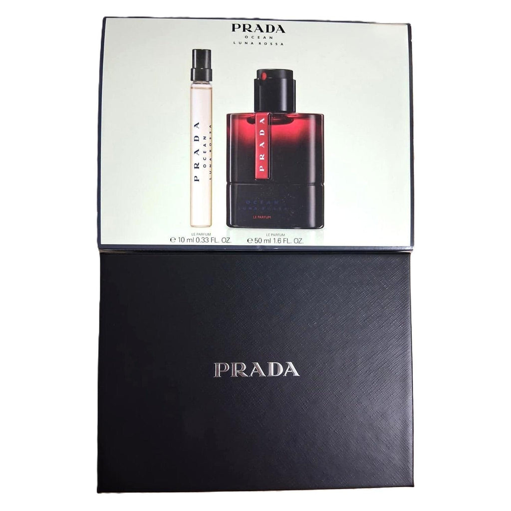 Prada Luna Rossa Ocean Le Parfum Gift Set – 50 ml + 10 ml Travel Spray