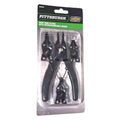 Pittsburgh Snap Ring Pliers with Interchangeable Heads – 4-in-1 Internal & External