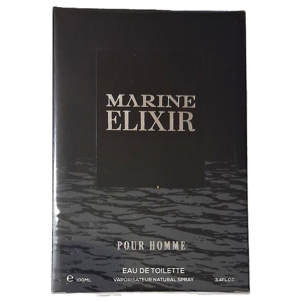 Marine Elixir Pour Homme Eau de Toilette – Natural Spray, 100 ml / 3.4 fl.oz.