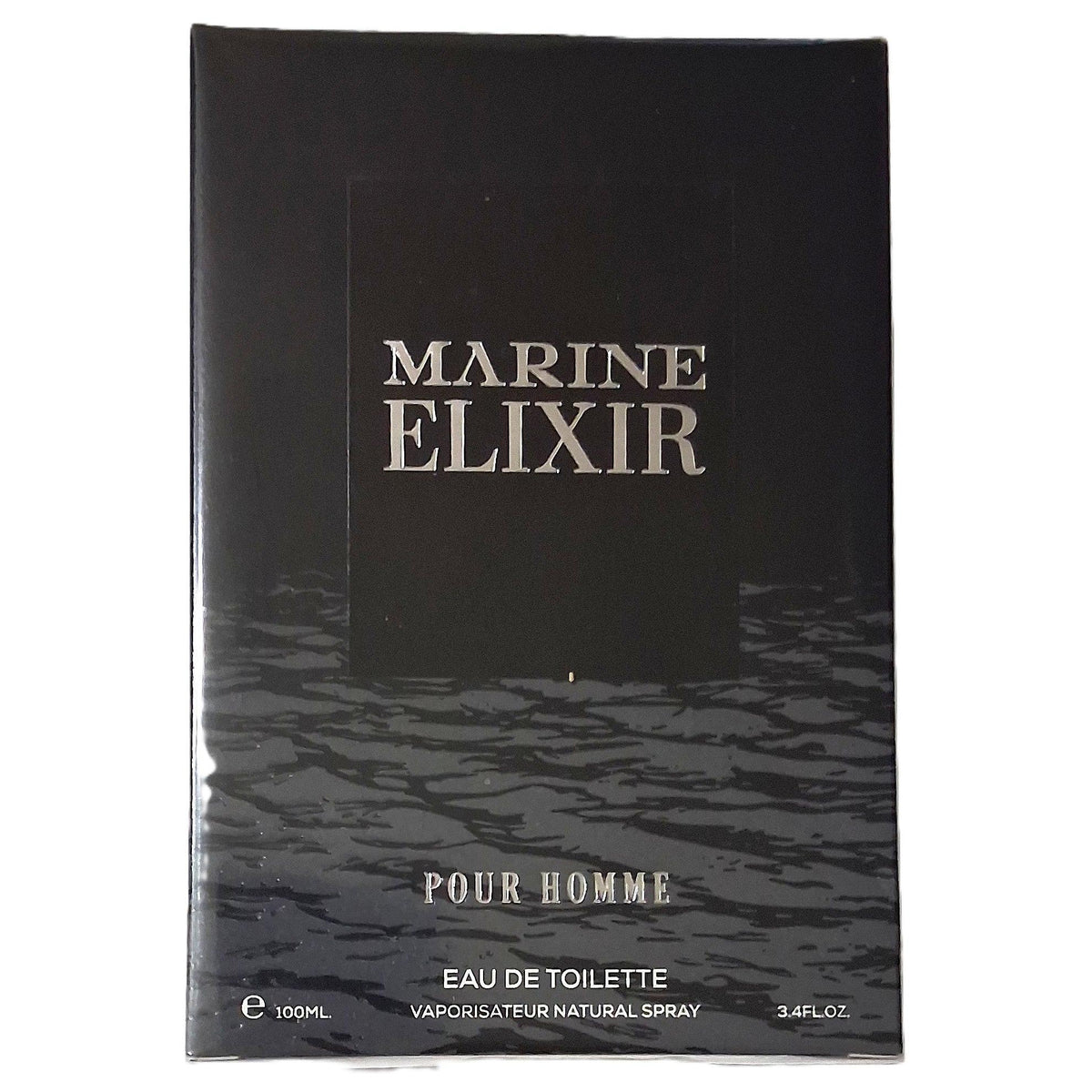 Marine Elixir Pour Homme Eau de Toilette – Natural Spray, 100 ml / 3.4 fl.oz.