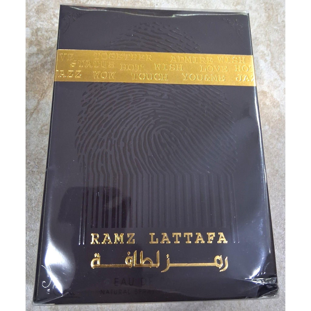 Lattafa Ramz Gold Eau de Parfum – Natural Spray, 100 ml / 3.4 fl.oz.