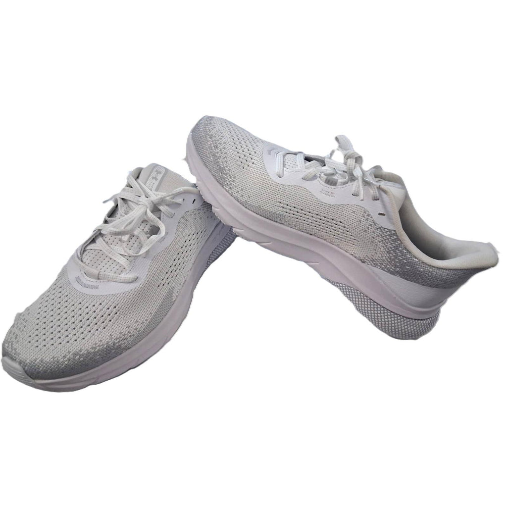 Under Armour HOVR Sonic 6 – Tenis Running Hombre Triple Blanco/Gris Plateado Talla 11.