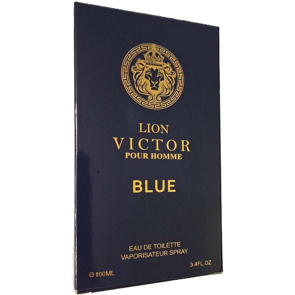 Lion Victor Pour Homme Blue Eau de Toilette – Natural Spray, 100 ml / 3.4 fl.oz.