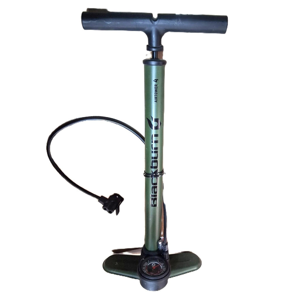 Blackburn Air Tower Bomba de Piso para Bicicleta de 4 con Base de Calibre de 2 3/8"