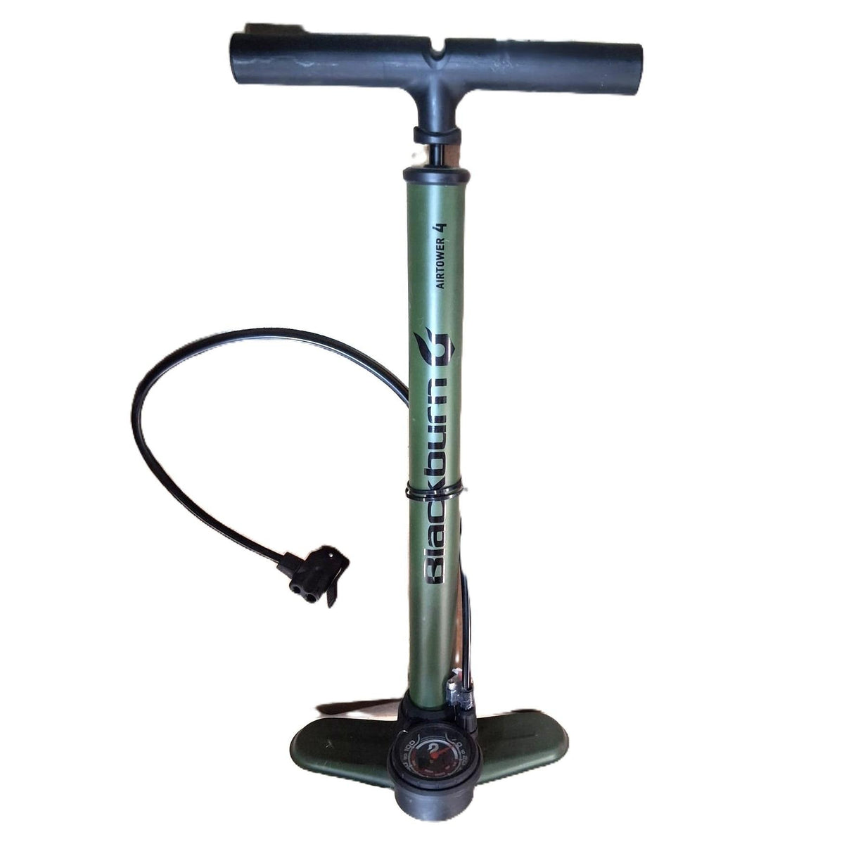 Blackburn Air Tower Bomba de Piso para Bicicleta de 4 con Base de Calibre de 2 3/8"