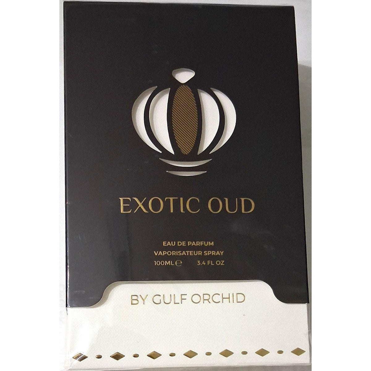 Gulf Orchid Exotic Oud Eau de Parfum – Natural Spray, 100 ml / 3.4 fl.oz.