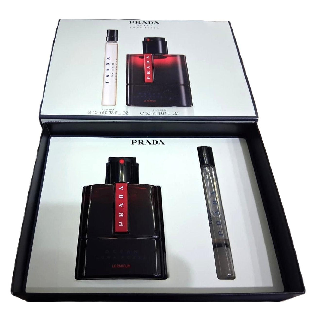 Prada Luna Rossa Ocean Le Parfum Gift Set – 50 ml + 10 ml Travel Spray