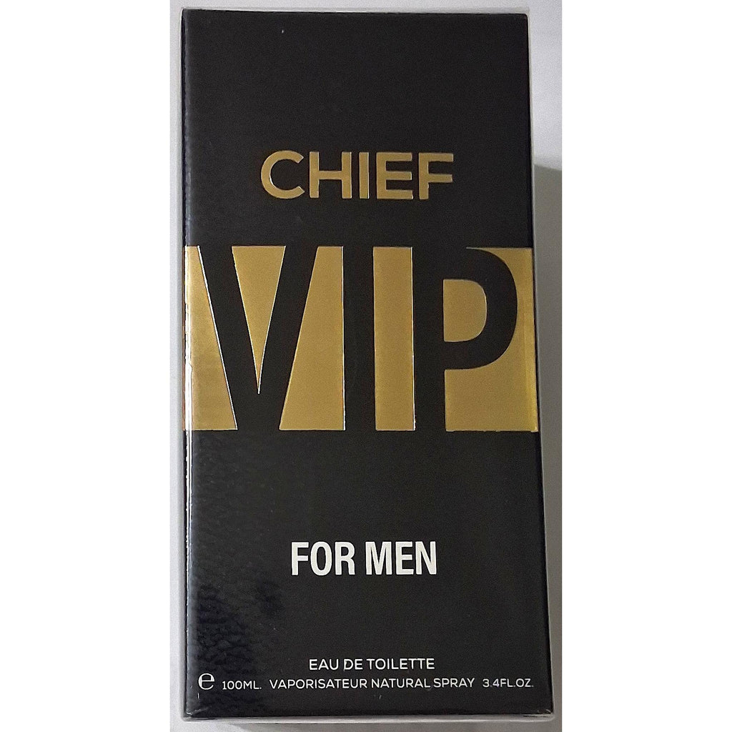 Chief VIP for Men Eau de Toilette – Natural Spray, 100 ml / 3.4 fl.oz.