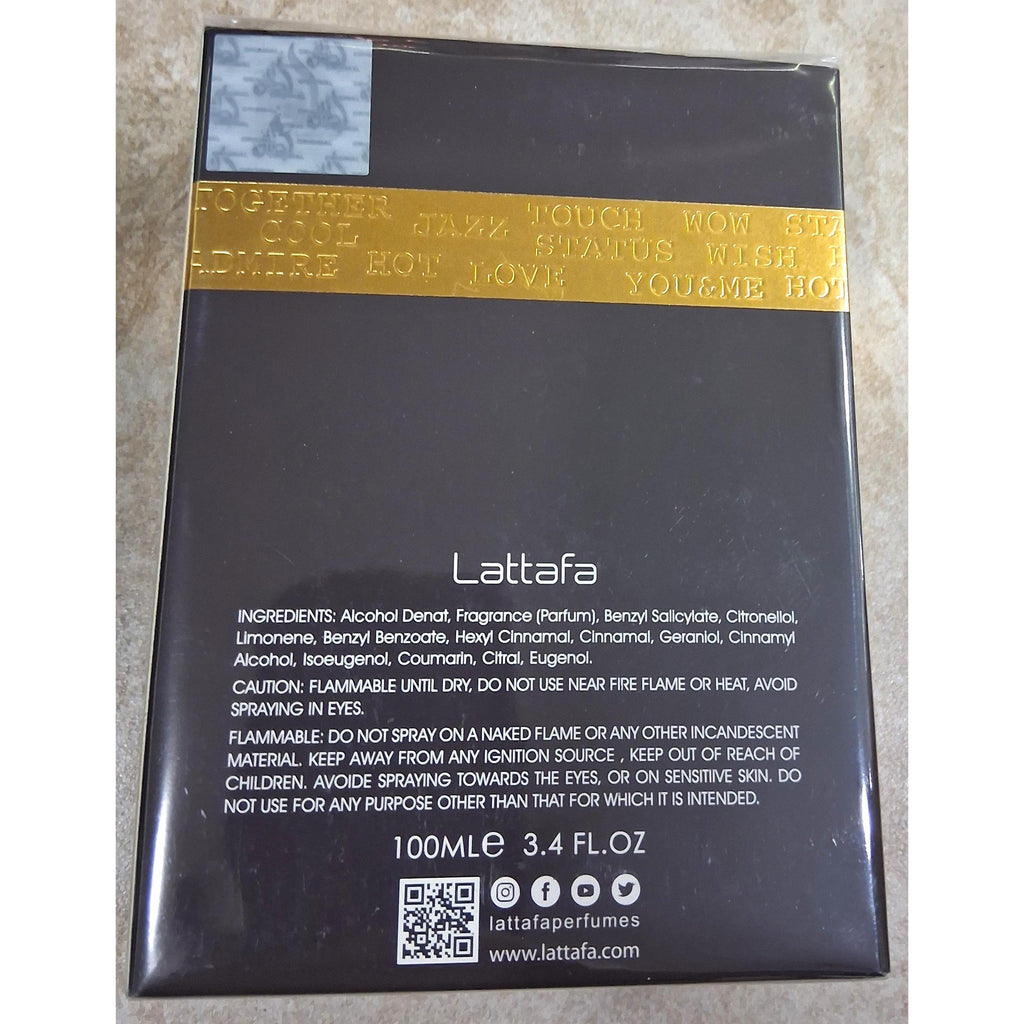 Lattafa Ramz Gold Eau de Parfum – Natural Spray, 100 ml / 3.4 fl.oz.