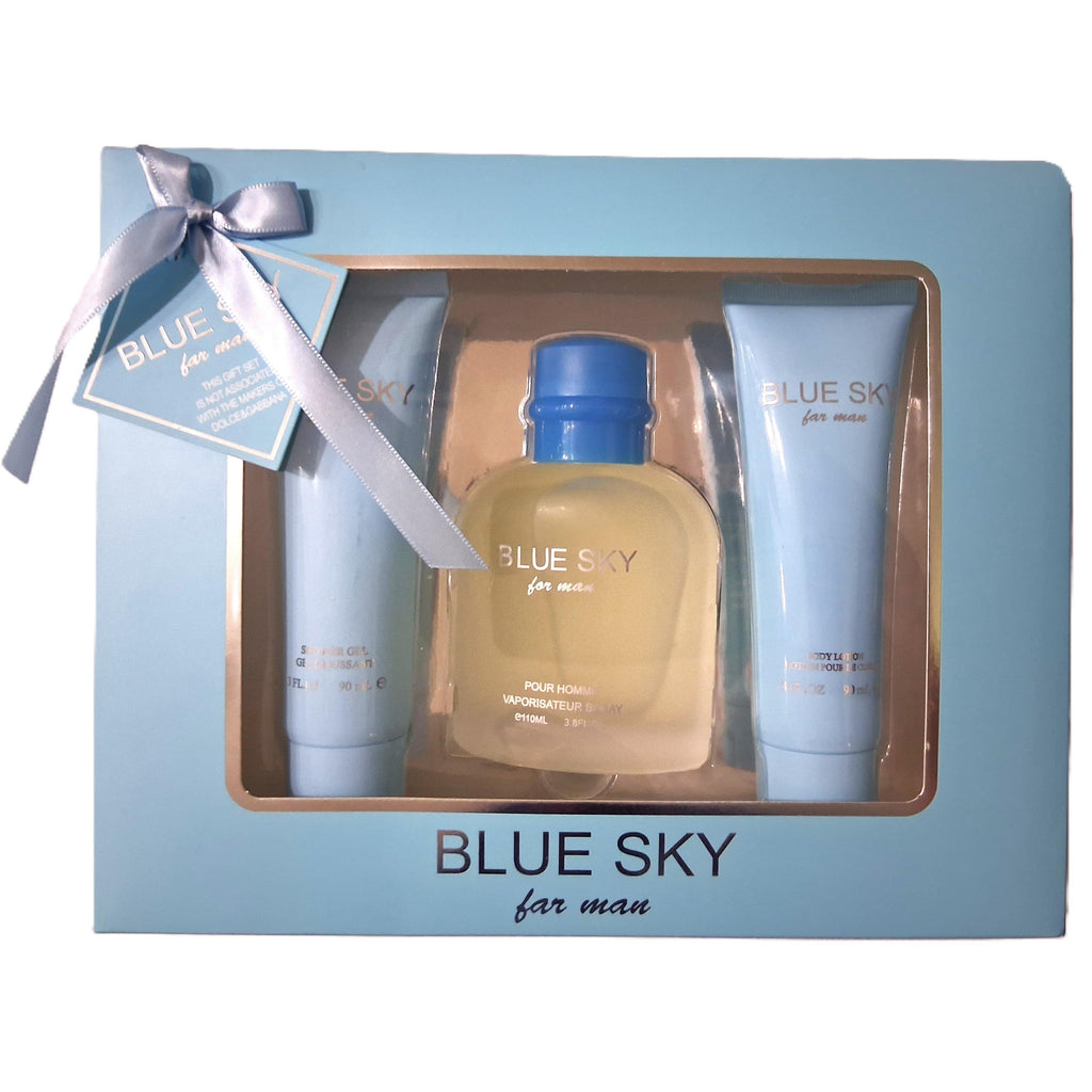 Blue Sky for Man Gift Set – Eau de Parfum 110ml + Body Lotion + Shower Gel