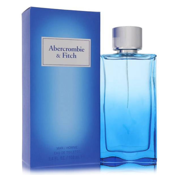 Abercrombie & Fitch First Instinct Blue Eau de Toilette for Men – Spray, 100 ml / 3.4 fl.oz.