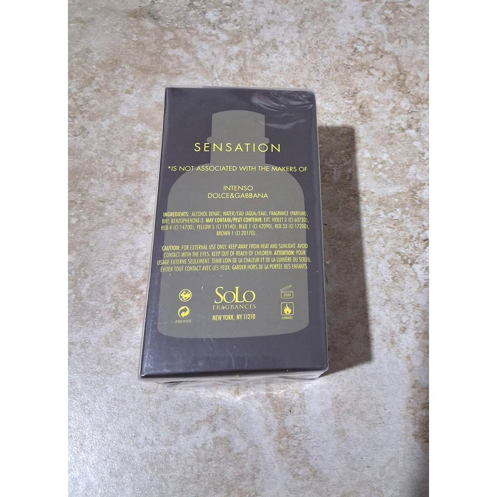 Sensation Men Eau de Toilette – Vaporisateur Spray, 100 ml / 3.4 fl.oz.