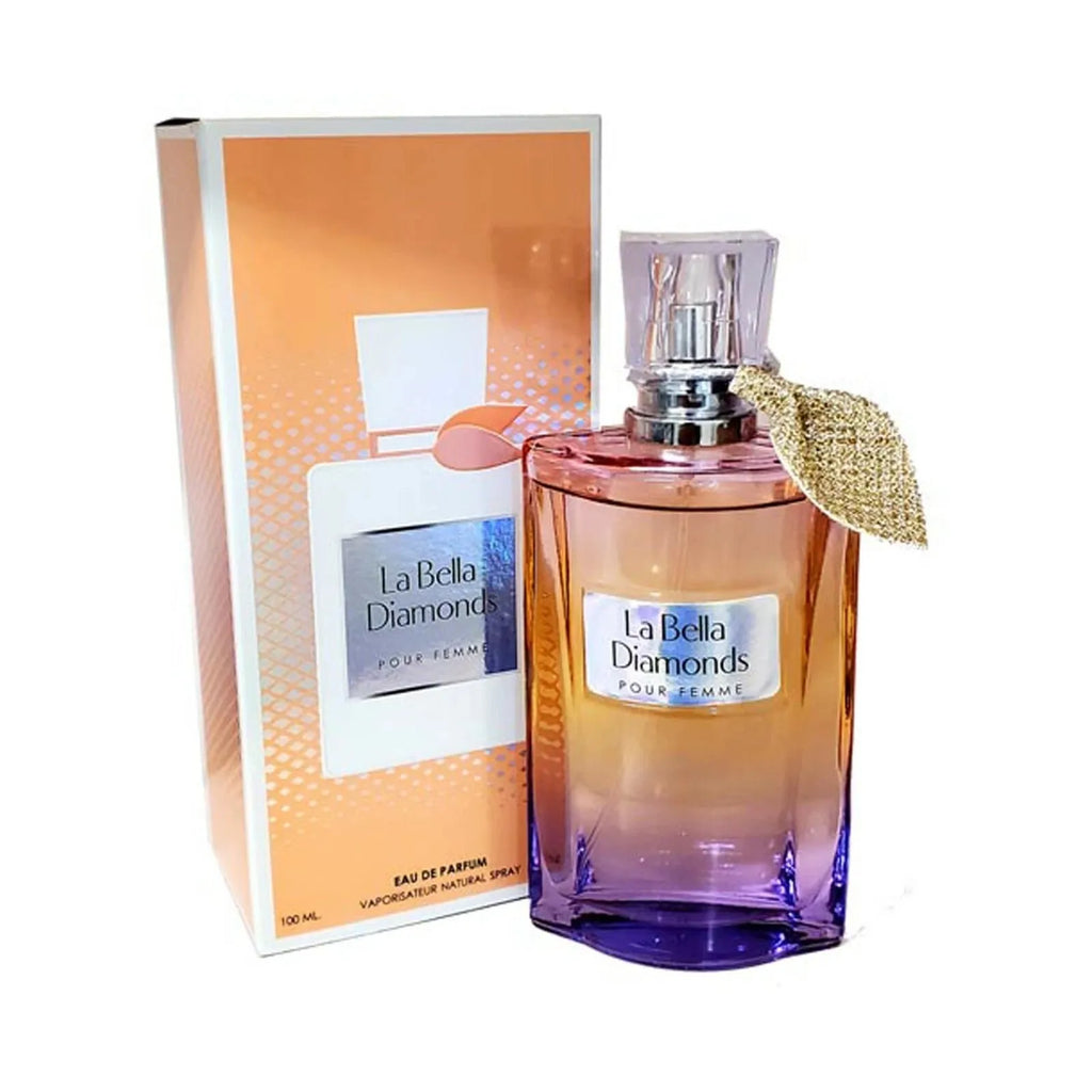 La Bella Diamonds Pour Femme Eau de Parfum – Natural Spray, 100 ml / 3.4 fl.oz.