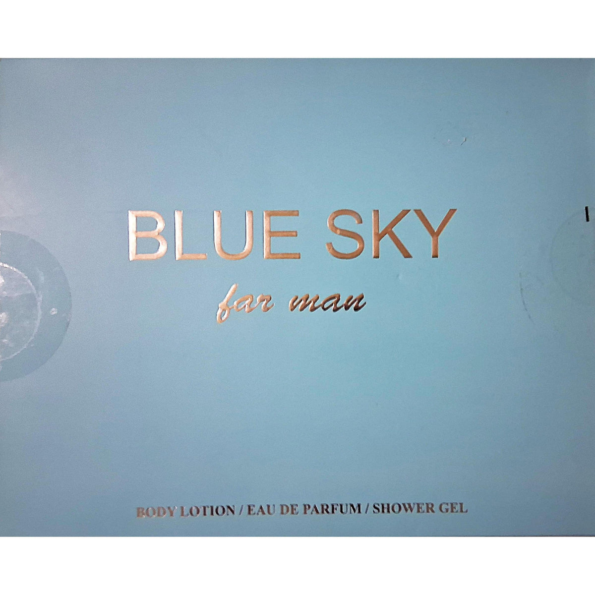 Blue Sky for Man Gift Set – Eau de Parfum 110ml + Body Lotion + Shower Gel