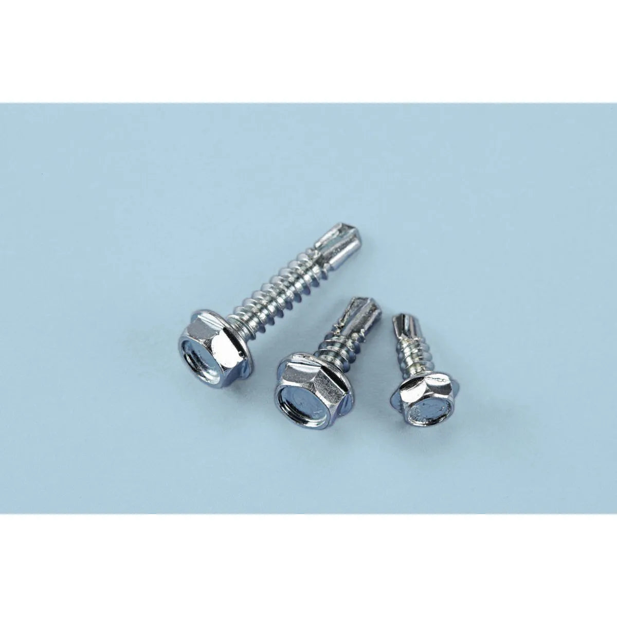 Store House 200-Piece Hex Washer Self-Drilling Sheet Metal Screw Assortment – Zinc-Plated