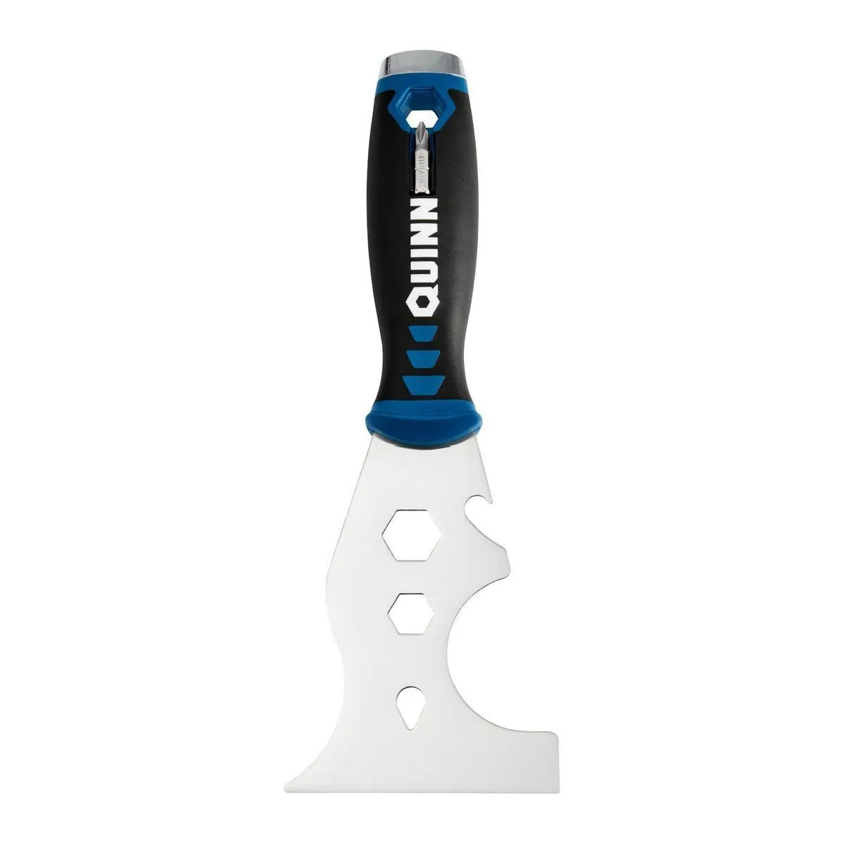 Quinn 14-in-1 Painter's Tool – Stainless Steel, 3" Blade, Ergonomic Grip