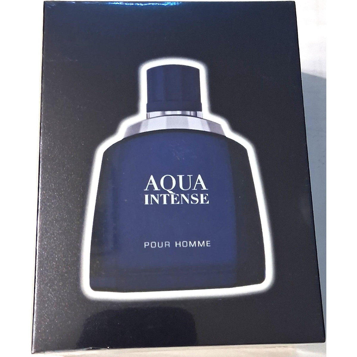 AQUA INTENSE POUR HOMME-EAU DE TOILETTE-VAPORISATEUR-NATURAL SPRAY-100 ML 3.4 FL.OZ.