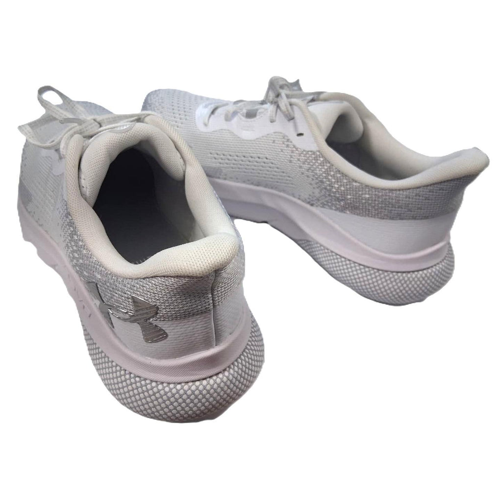 Under Armour HOVR Sonic 6 – Tenis Running Hombre Triple Blanco/Gris Plateado Talla 11.