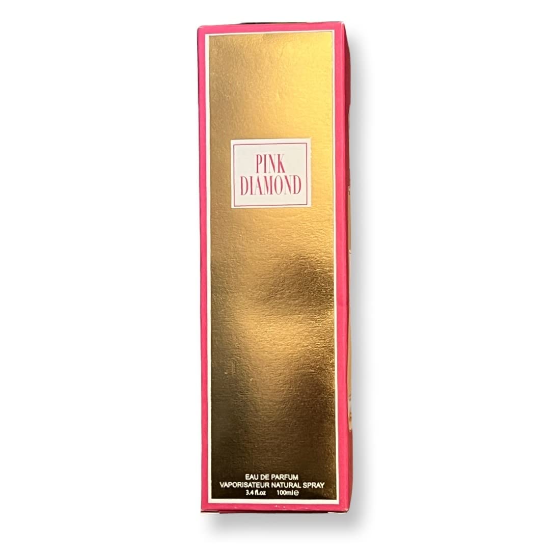 Pink Diamond Eau de Parfum for Women – Natural Spray, 100 ml / 3.4 fl.oz.