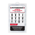 Pittsburgh Automotive Plastic Fastener Kit 240 Piezas 12 Tamanos Item 57671