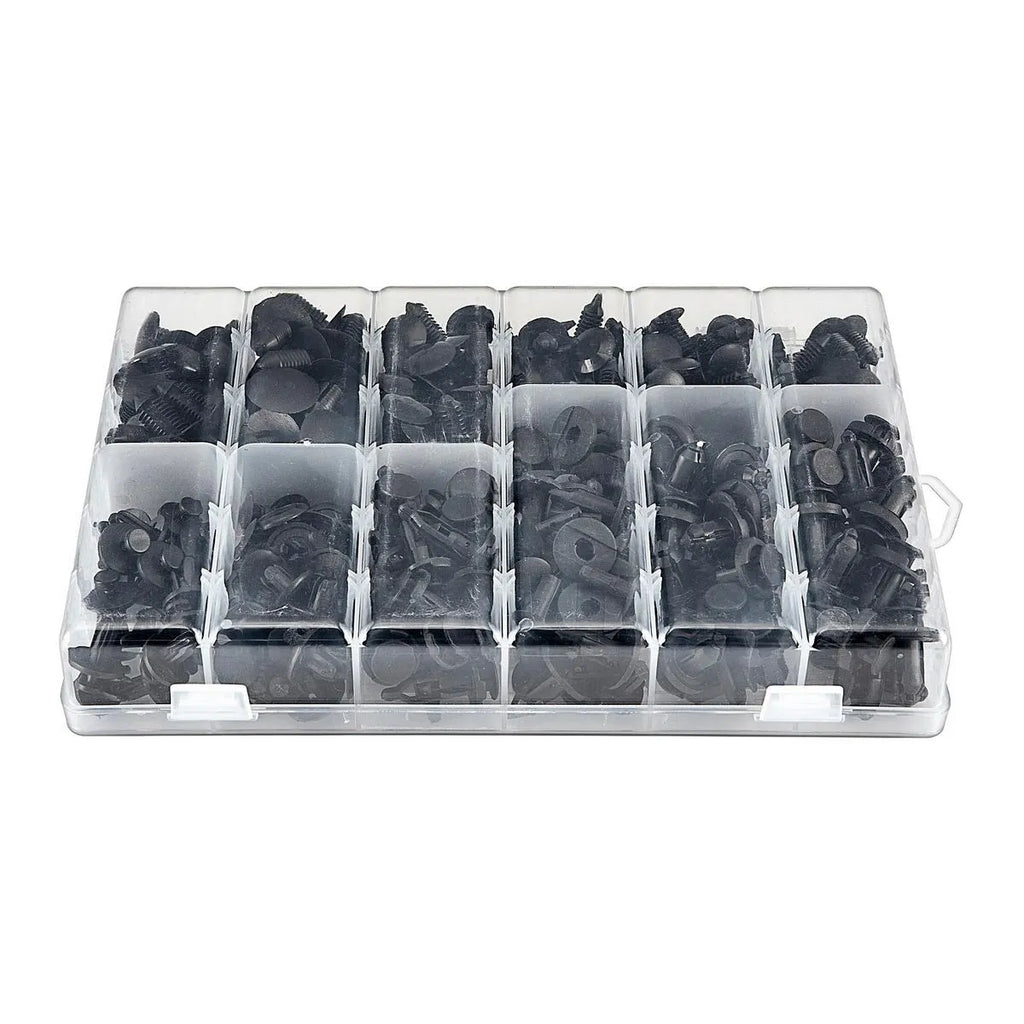 Pittsburgh Automotive Plastic Fastener Kit 240 Piezas 12 Tamanos Item 57671