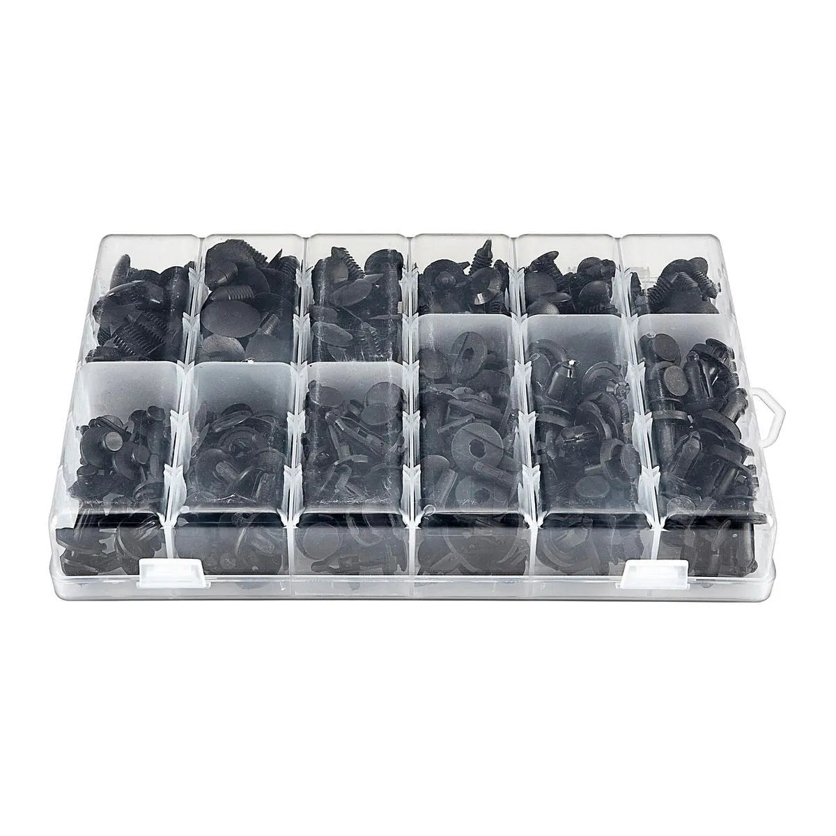 Pittsburgh Automotive Plastic Fastener Kit 240 Piezas 12 Tamanos Item 57671