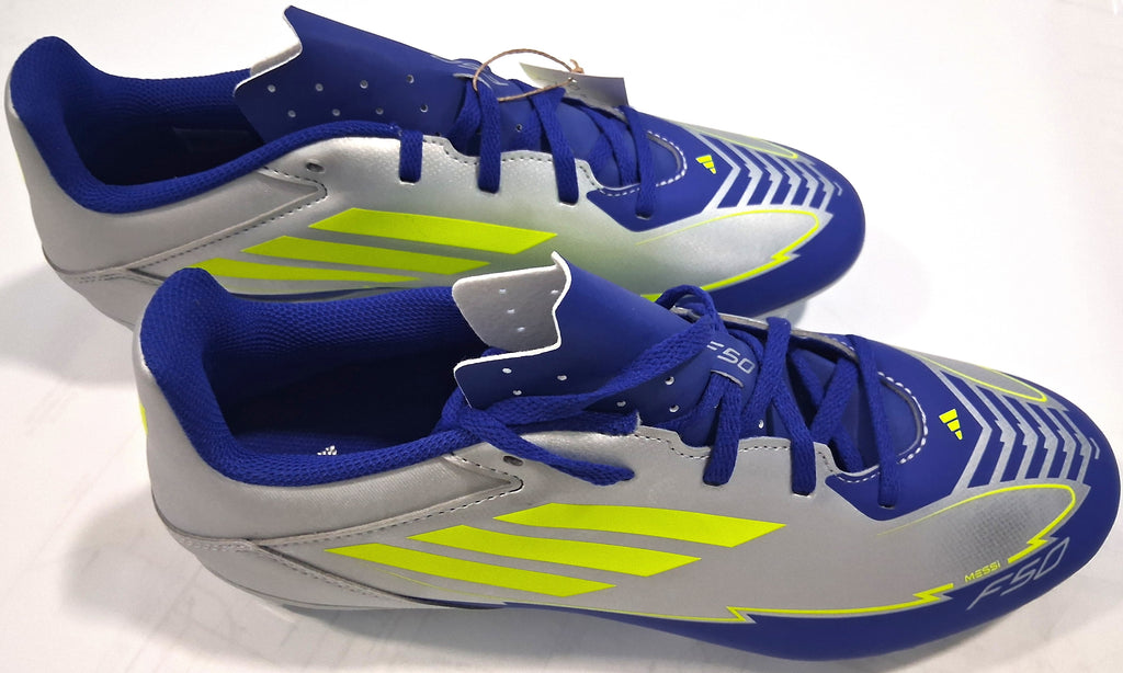 Adidas F50 Club FG/MG Messi – Tacos de Fútbol Hombre – Talla US 11 – Hecho en Cambodia