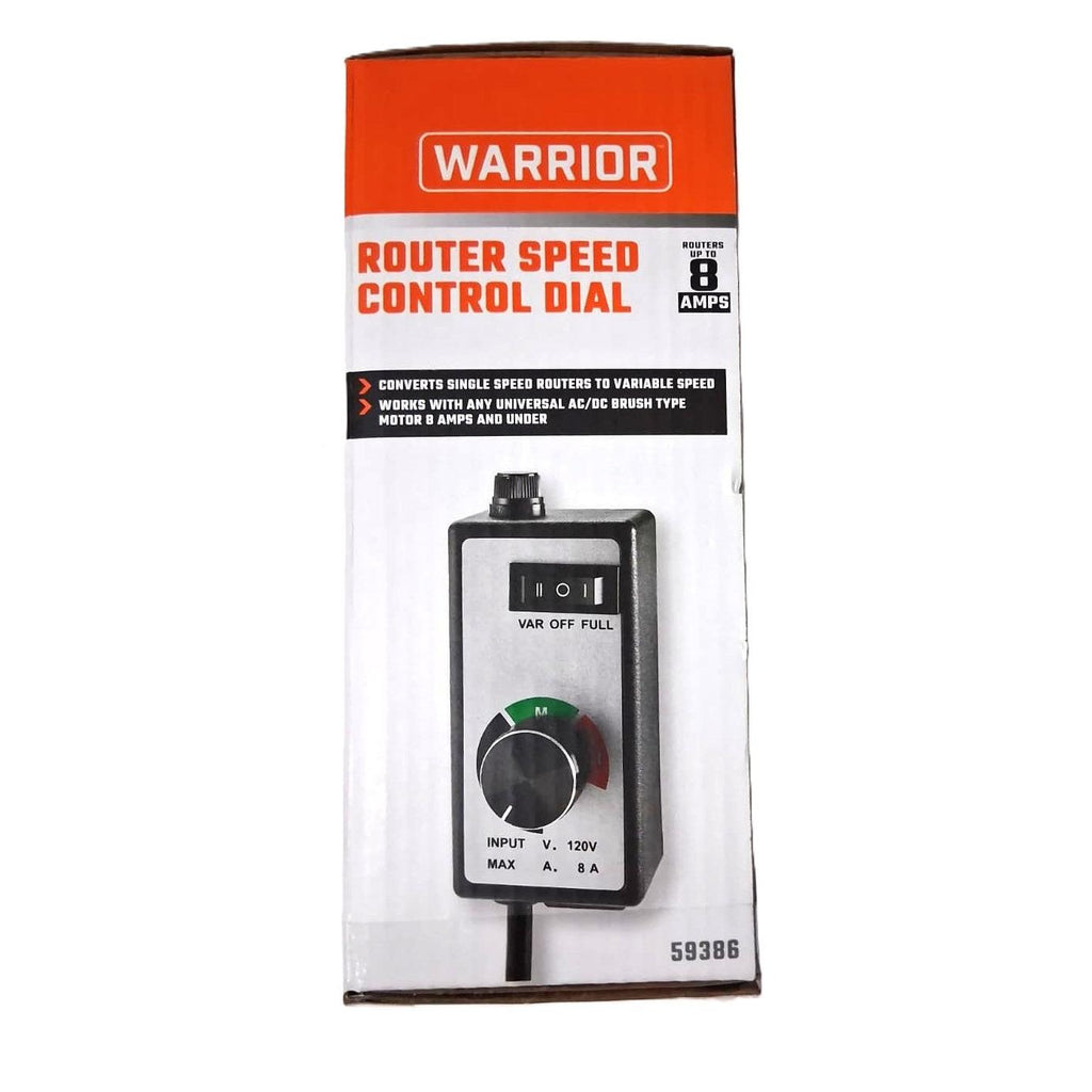 Warrior Router Speed Control Dial – 120V, 8 Amps, Variable Speed Converter