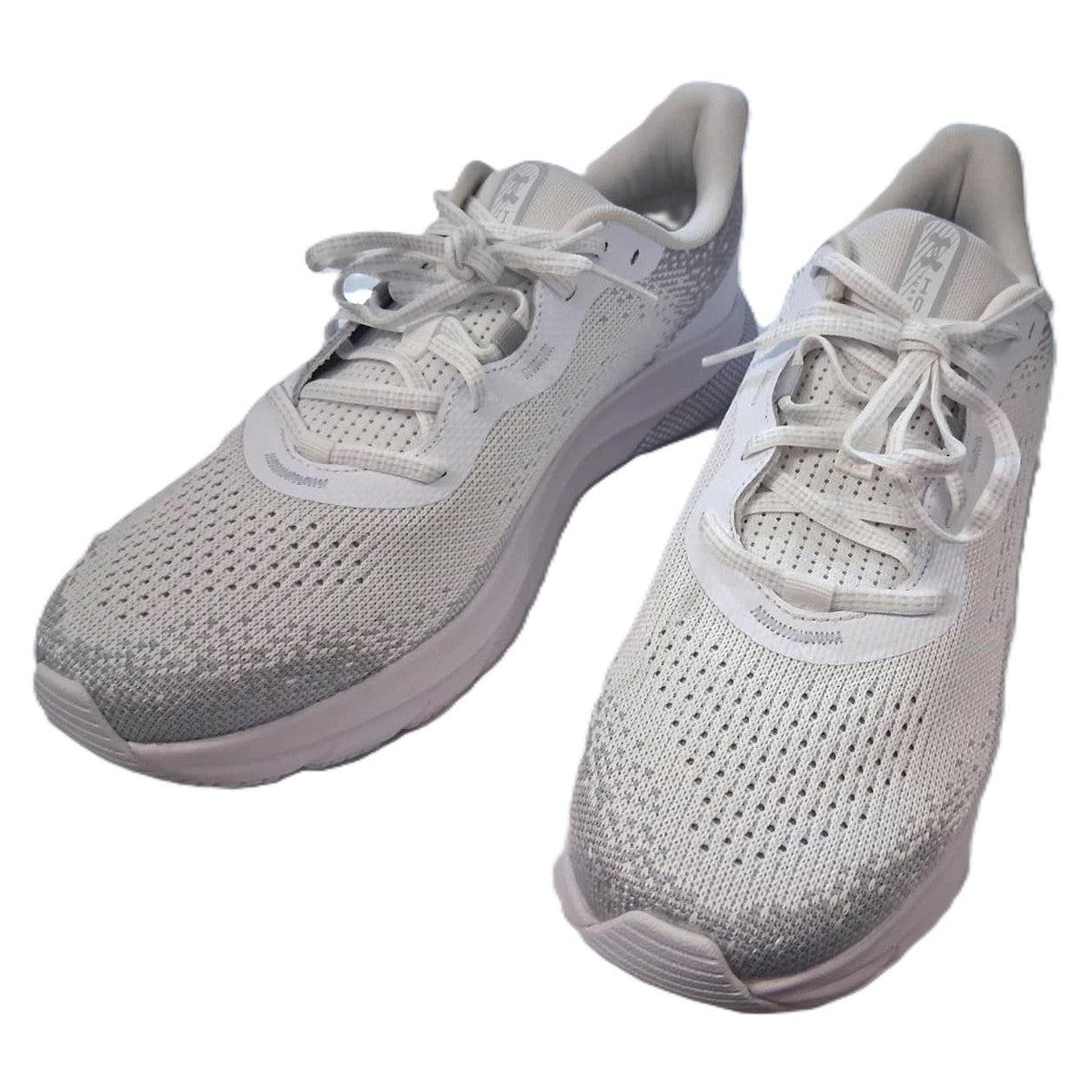 Under Armour HOVR Sonic 6 – Tenis Running Hombre Triple Blanco/Gris Plateado Talla 11.